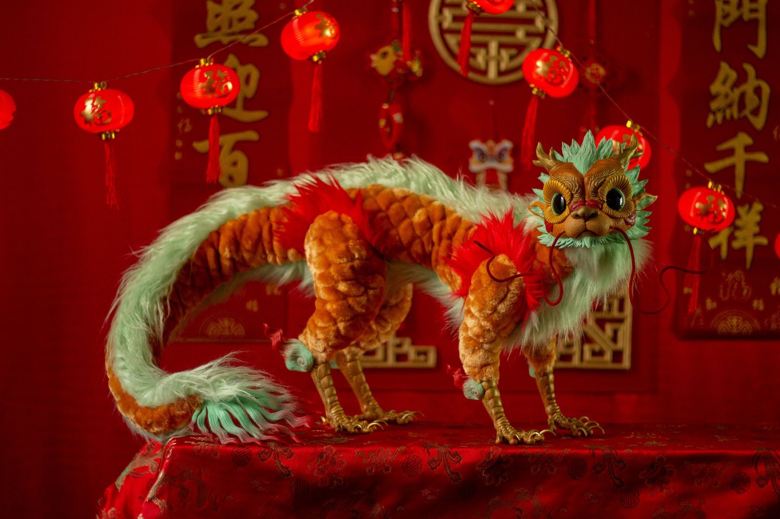 PREORDER Chinese imperial dragon artdoll | Fuego Fatuo Art